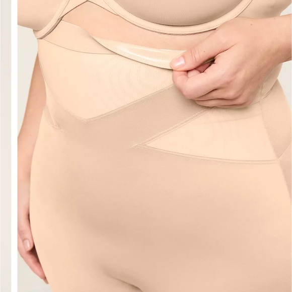 Lane Bryant Tan Shapewear Bodysuit Intimates - Picture 3 of 4